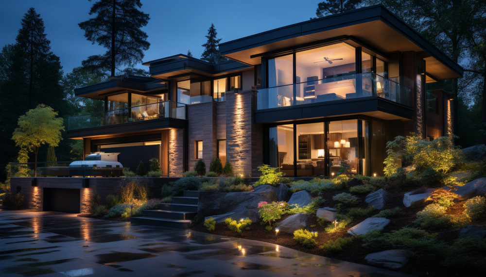 What are the advantages of using a voice-controlled home automation system?